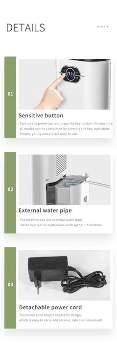 Обезвлажнител Абсорбер сешоар за влага, въздух Влагоустойчив 1.2 литра