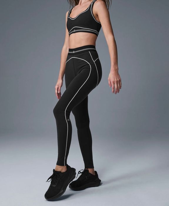 Set Alo Yoga(colanți+bustieră)