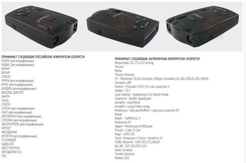 Радар детектор Omni RS-550