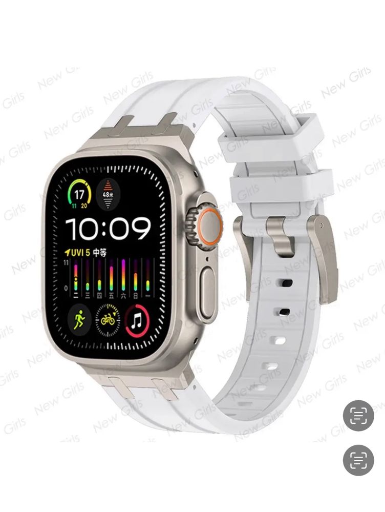 Curea Husa Titanium Bucklet Apple Iphone Seria 4 5 6 7 SE 8 9 10 ULTRA