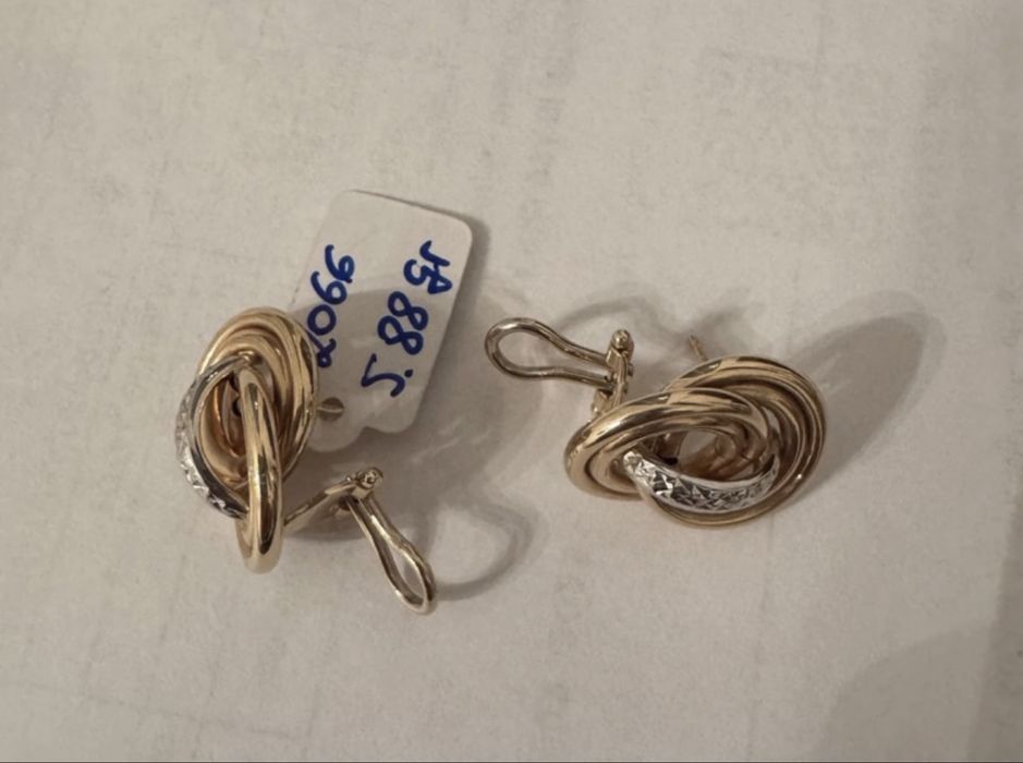 Cercei aur 14 karate