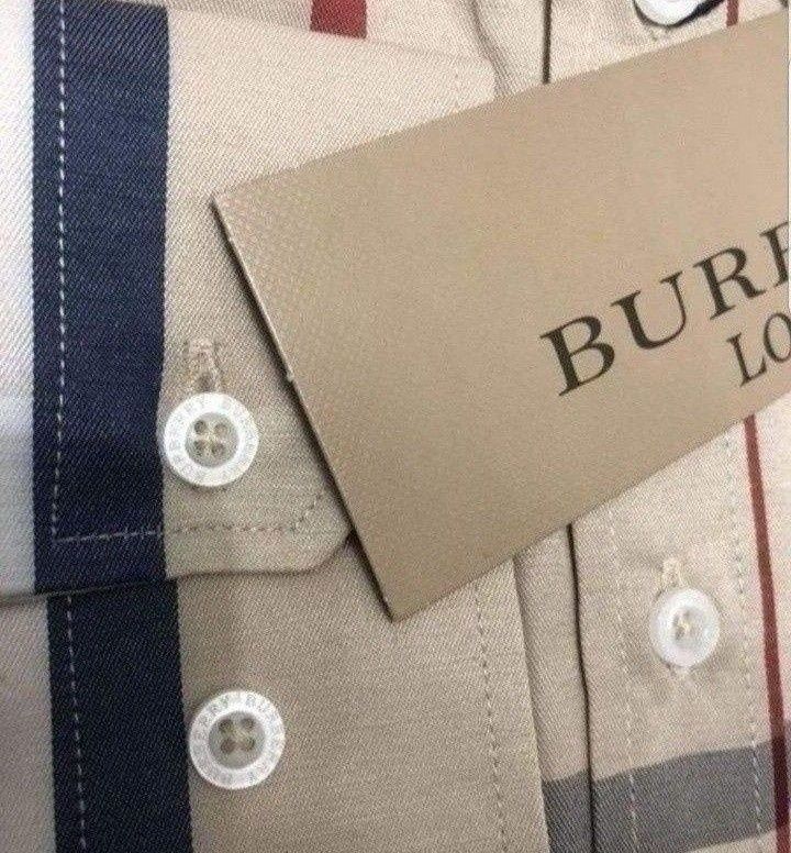 Camasi Burbbery bumbac,logo brodat,marimi S,M,L,XL,XXL