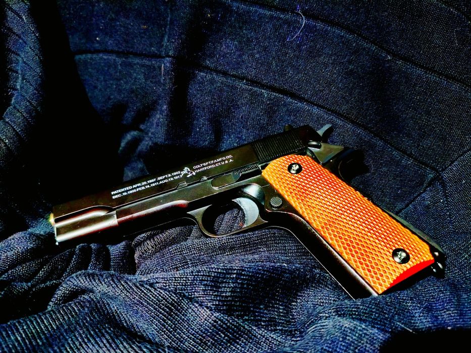 Игрушечный спринговый пистолет [ Colt 1911m ]