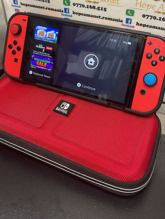 Hope Amanet P3 Nintendo Switch Oled Mario Edition 3 jocuri