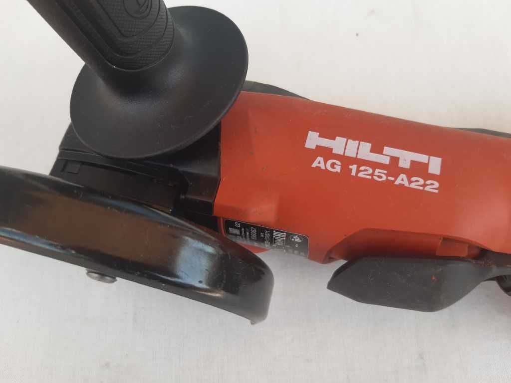 Hilti AG125 - A22 - акумулаторен ъглошлайф /флекс/