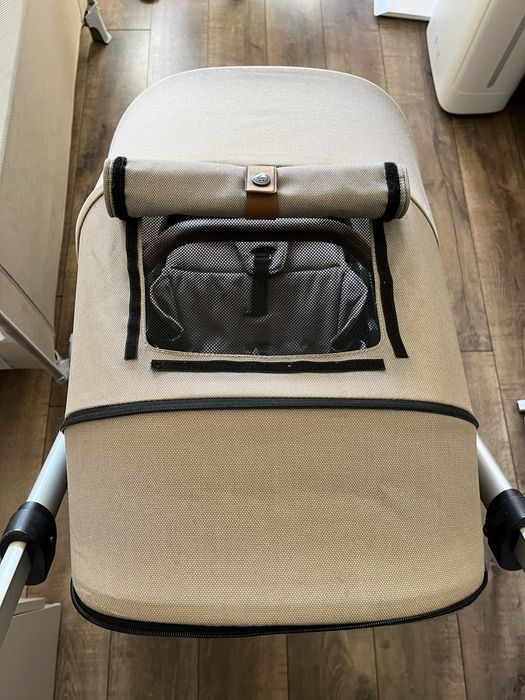 Детска количка Mutsy Nio North Sand с бебешки кош и лятна седалка