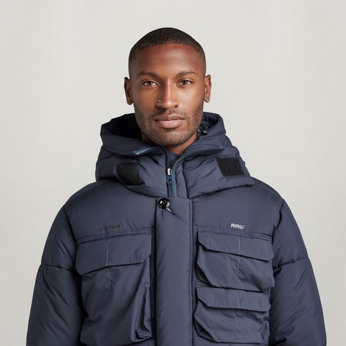 G-Star RAW Field Hooded Puffer Jacket ОРИГИНАЛНО мъжко зимно яке - M-L