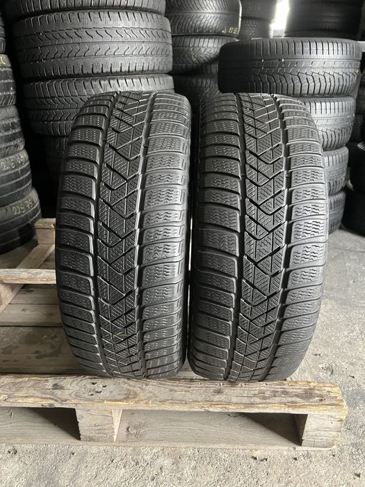 2 anvelope iarna 205/55/16  Pirelli 5.7 mm!