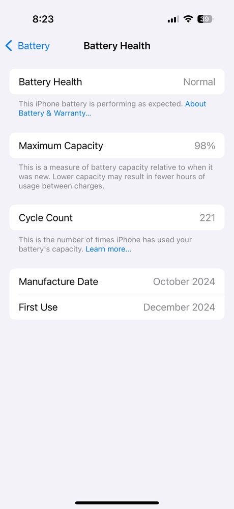 iPhone 16 PRO 128 Oq rang KH/A