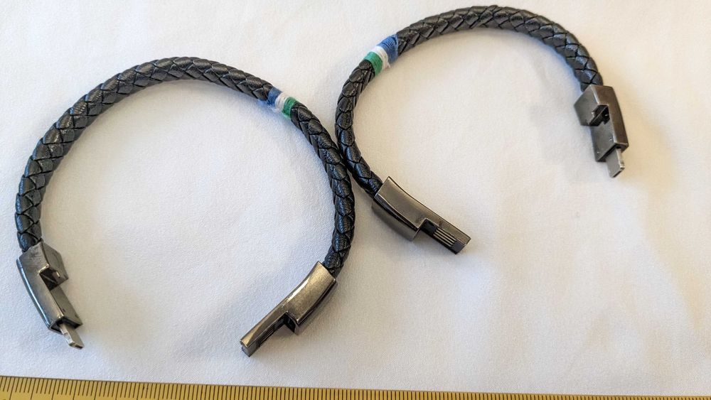 Преносима гривна Кабел за данни Бързо зареждане USB Micro  iPhone