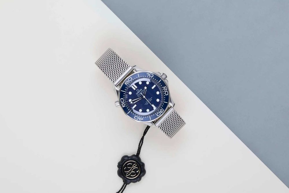 Omega Seamaster Diver 300M “Blue Wave – James Bond” – 41 mm
