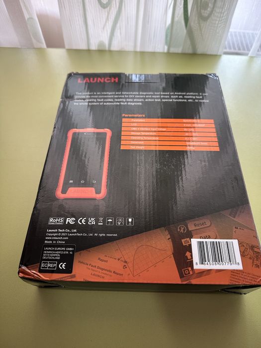 Tester auto LAUNCH X431 Creader Elite, comunicare OBD2