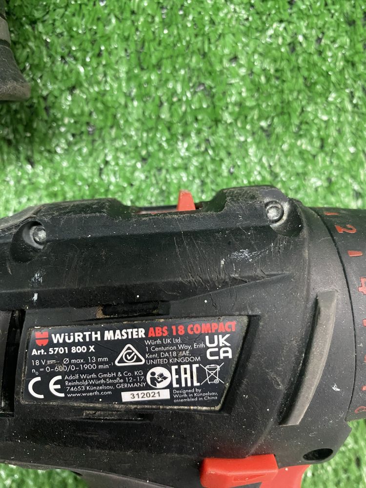 Wurth 18v комплект
