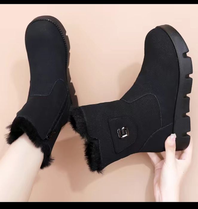 Замшевые полусапожки 38 размер