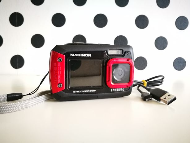 Camera subacvatica up to 20MP Maginon Selfie sport 14 shock waterproof