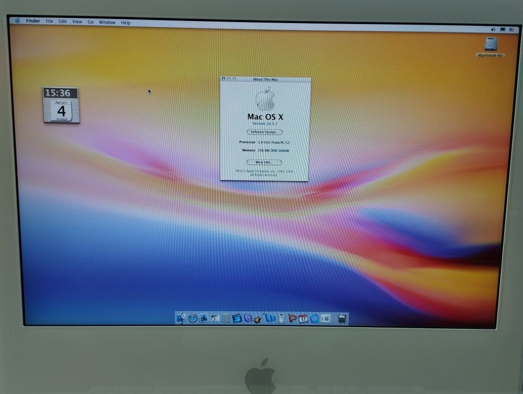 iMac G5 20 дюймов (2004) моноблок Apple
