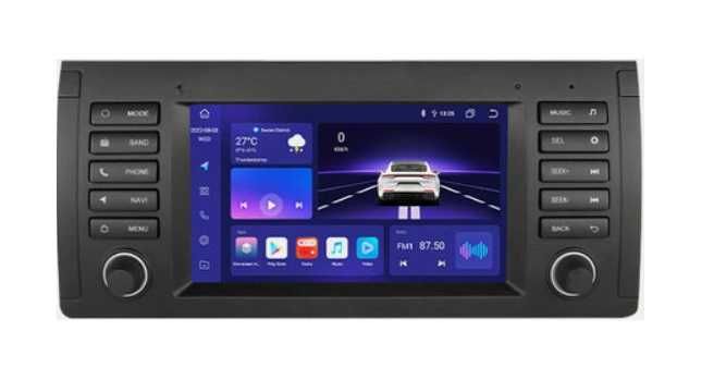 Мултимедия 7" Android 12 за BMW 5 series E39 X5 E53 CARPLAY RDS DSP