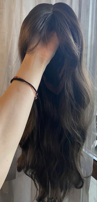 НОВА естествена перука! 100% високо качество