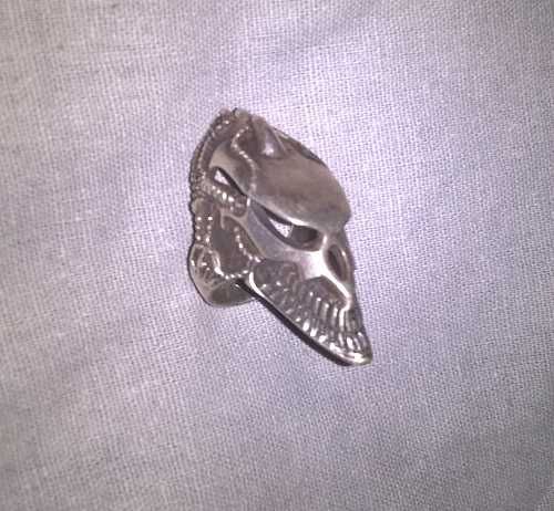 Inel Argint Masiv 925 Skull & Predator