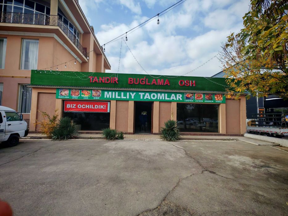 Tayyor beznes Milliy Taomlar joy Talabalar shaharchasi IBR zaparafka