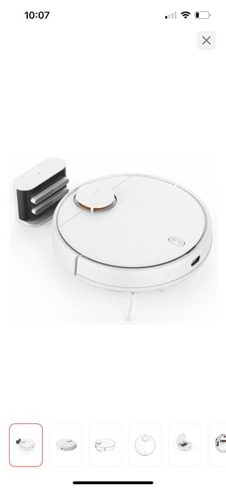 Робот-пылесос Xiaomi MI ROBOT VACUUM S10 BHR6390RU/B106GL белый