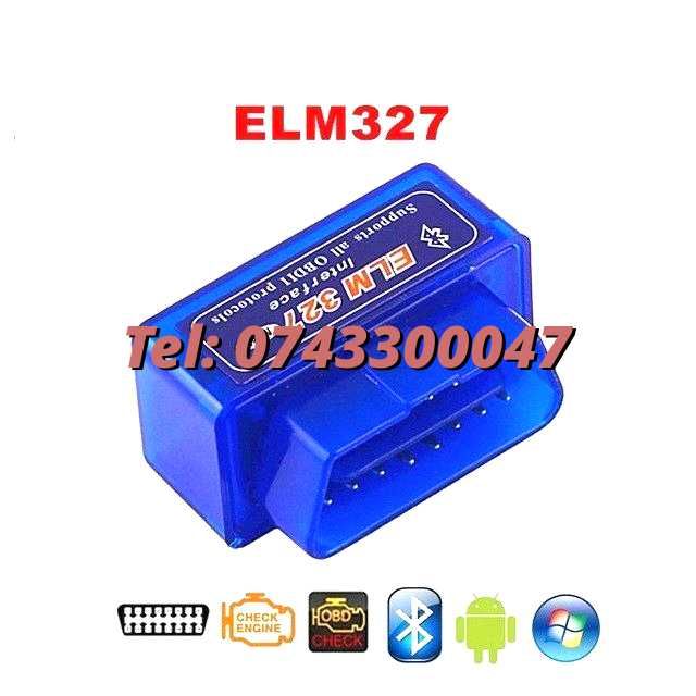 Interfata Diagnoza Tester Auto Bluetooth Elm327 Mini Obd Ii Obd 2