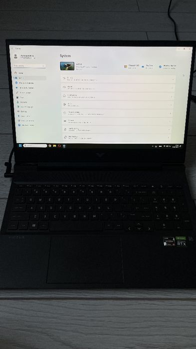 Игровой ноутбук HP victus