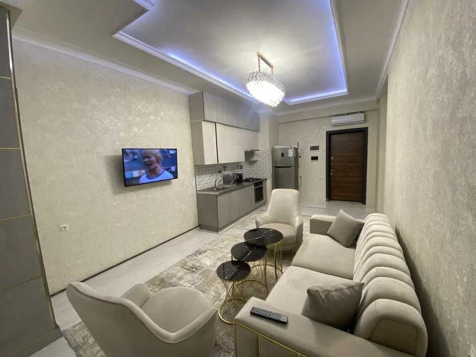 Tashkent city gardens под ключ двухкомнатная 46м2 упакованная!`