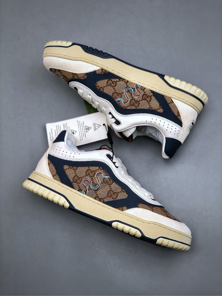 Gucci 41,42. Re-web Leather sneakers mens pantofi sport