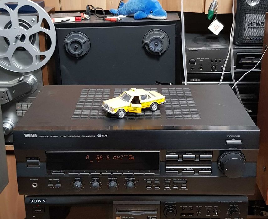 Amplificator Audio Statie Stereo Vintage YAMAHA RX496RDS BLACK