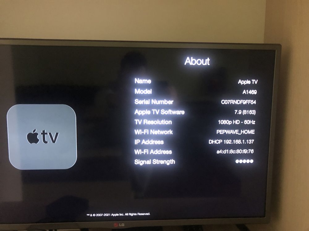 Apple TV 3RD/2ND/1ST