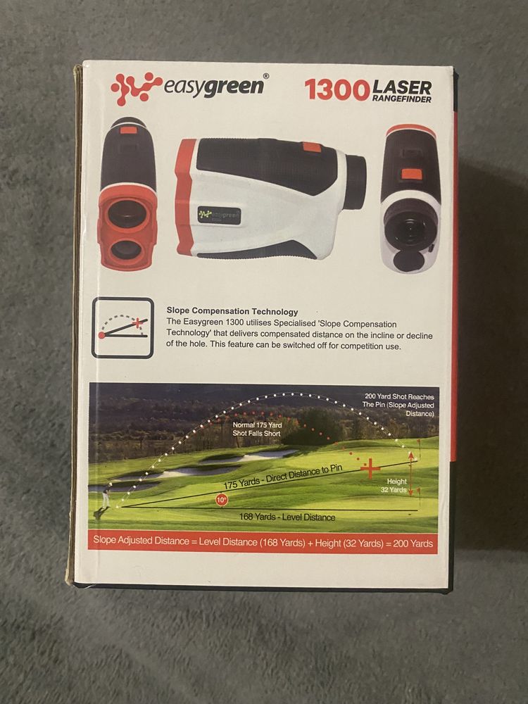 Продавам лазерен далекомер Easygreen 1300 – Перфектен за голф!