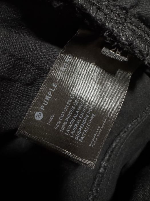 НОВО! Purple Brand Jeans Tuft Stars Black дънки