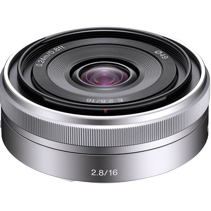 Sony E 16mm f/2.8 Ультракомпактный широкоугольный фикс-объектив