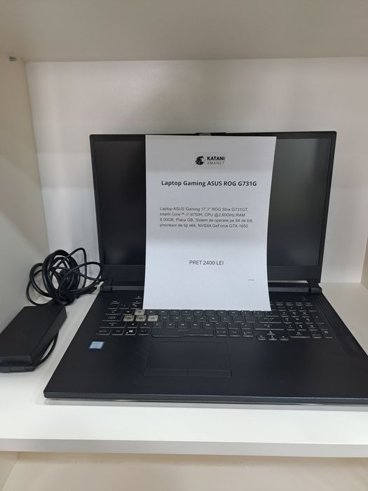 Laptop Gaming Asus ROG G731G
