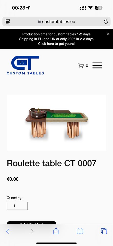 Masa de ruleta cu roata de ruleta casino sau club poker lux stoc