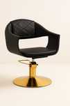 Golden Noir scaun coafor