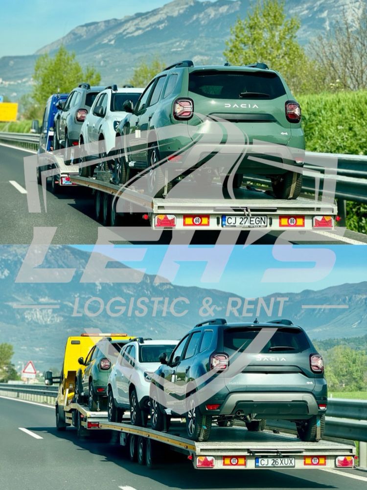 Platforma transport auto si utilitare Italia Slovenia Ungaria Romania