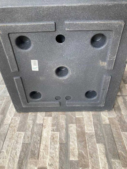 Jardiniere Geli Kubus/Geli Cube 50x50x40 pentru gradina