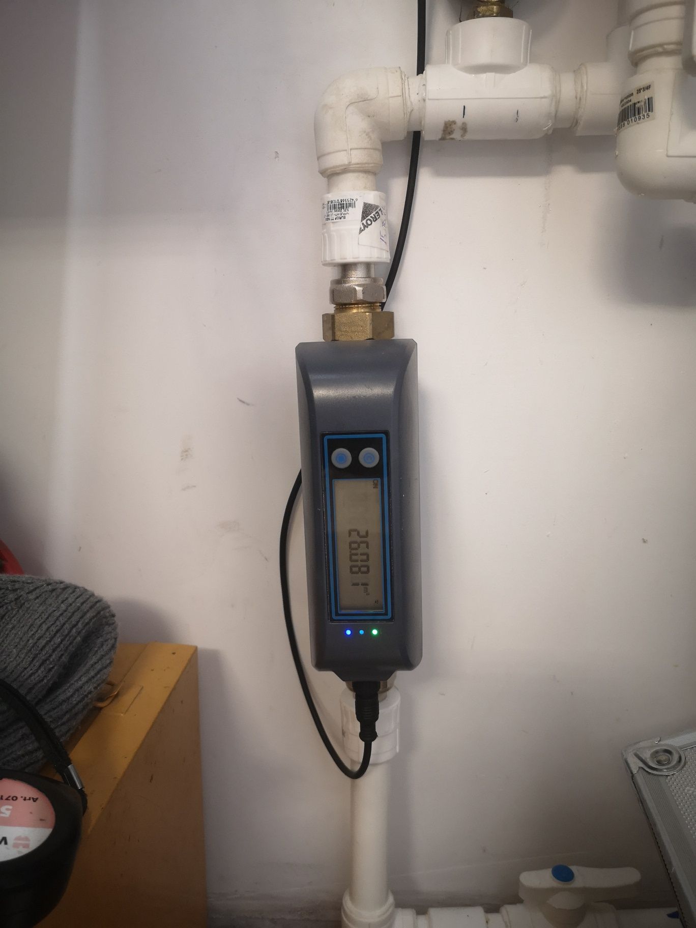 Set Electrovalva apa inteligenta anti-inundație apometru Wi-Fi  cu 4 s