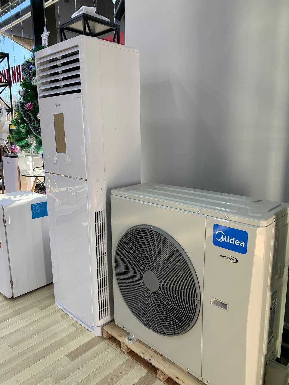 NEW!!! Кондиционер колонного типа 48 000 Btu INVERTER работает на 220V