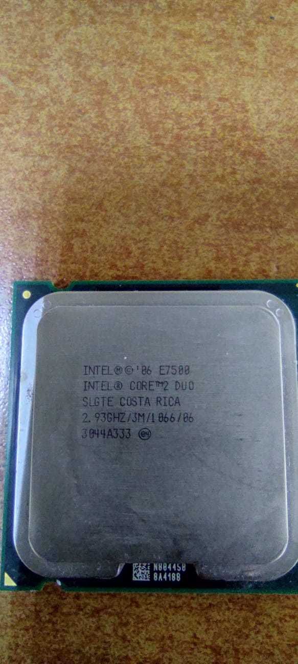 Процы Intel Core 2 Duo E7500, DUAL-CORE E1400 (2 ШТ), DUAL-CORE E2160