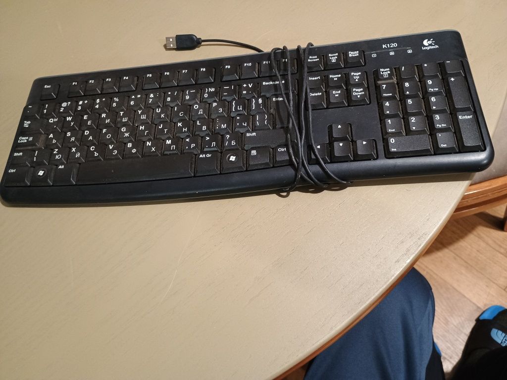 Logitech k120 клавиатура