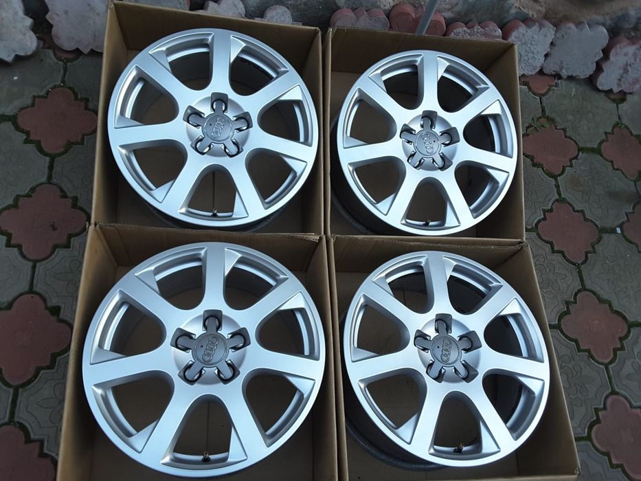 jante aliaj 17; 5x112; originale Audi A6 C7, A6 C8, a4b8, a4b9, Q3, Q5