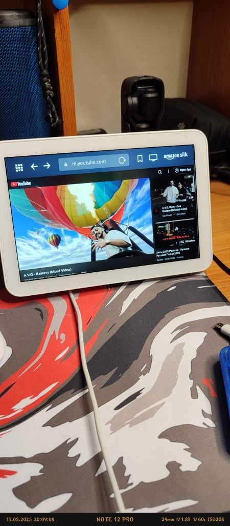 Умная колонка Amazon echo show 8 1gen alexa
