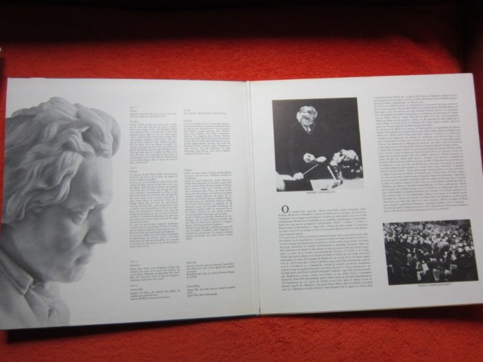 vinil 2xLP Beethoven ‎Missa Solemnis Karajan, made in France 1966