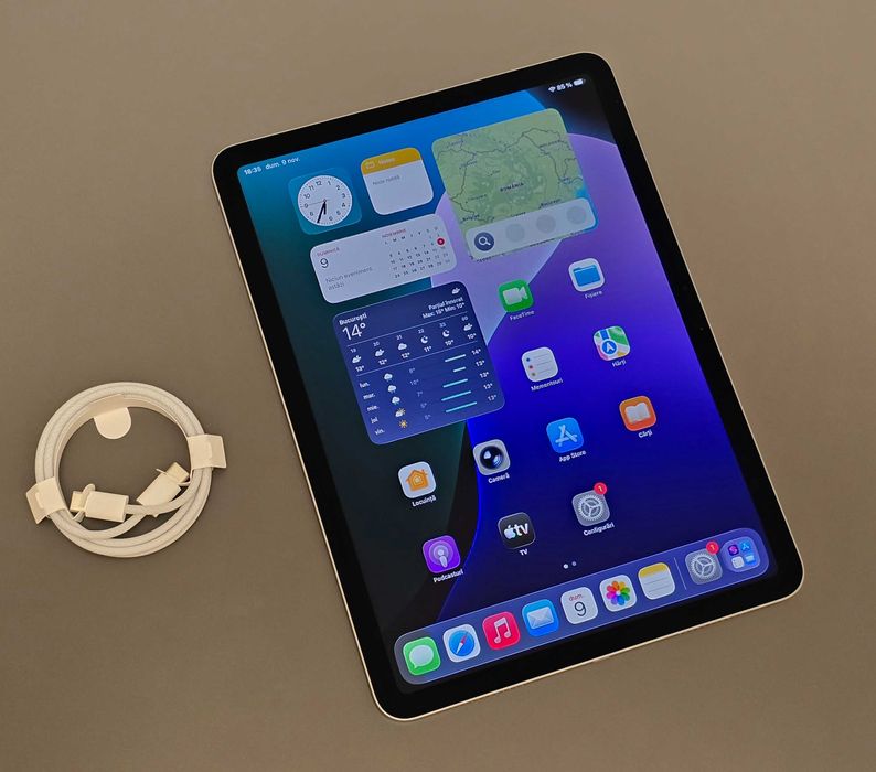 iPad Air 11", M3 (2025), 256GB, Wi-Fi, Space Grey, nou