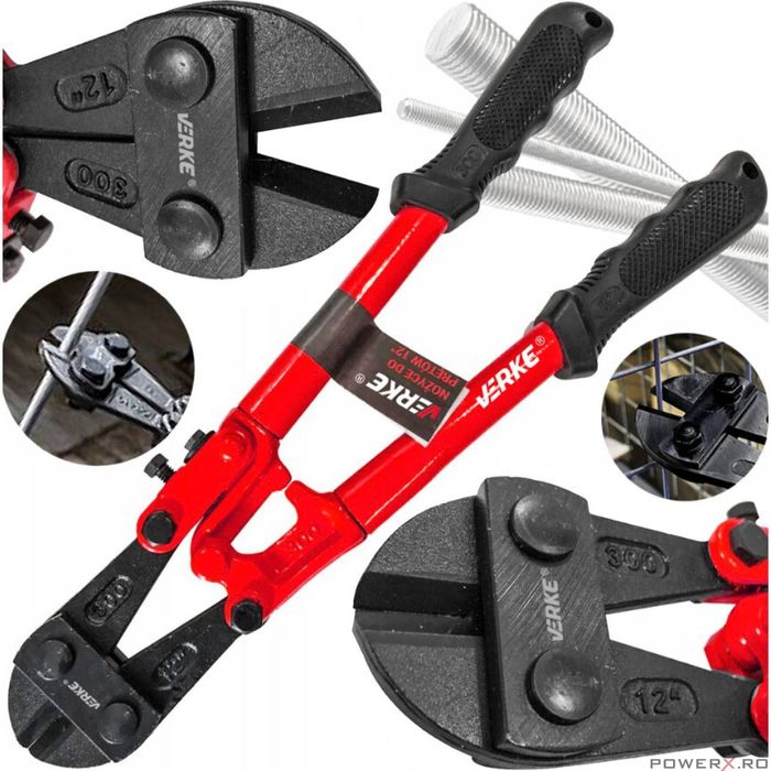 Foarfeca pentru taiat sarma, 12", 300mm, Verke