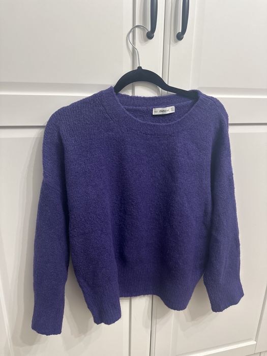 Лилав пуловер Zara