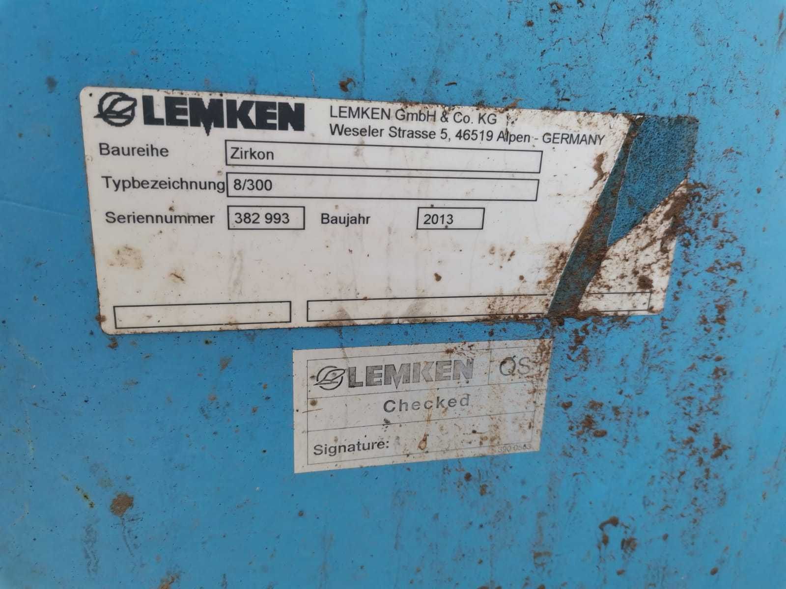 Semanatoare Lemken Saphir 7 + Zirkon 8